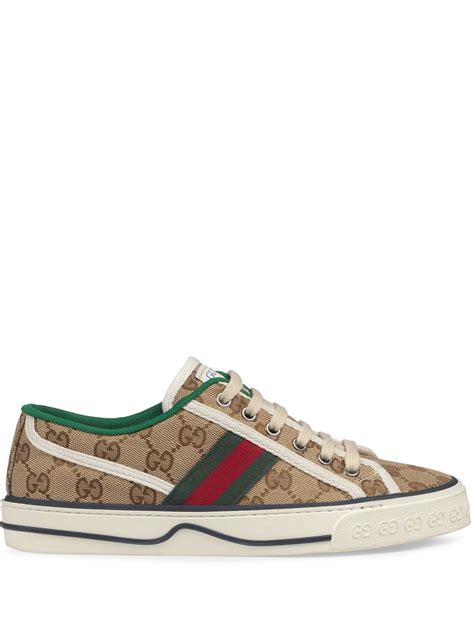 sneaker gucci topolino|farfetch gucci tennis shoes.